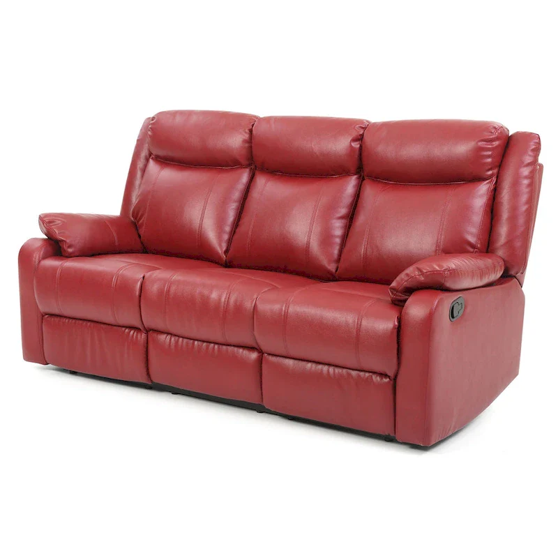 Ward Faux Leather Double Reclining Sofa