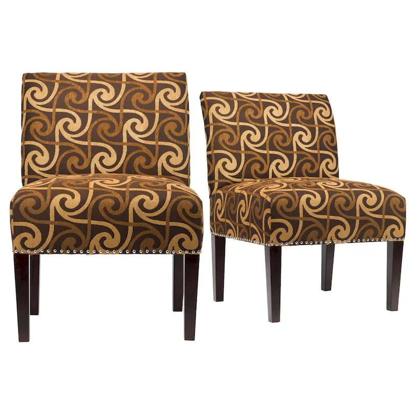 Samantha Living Room Slipper Accent Chair