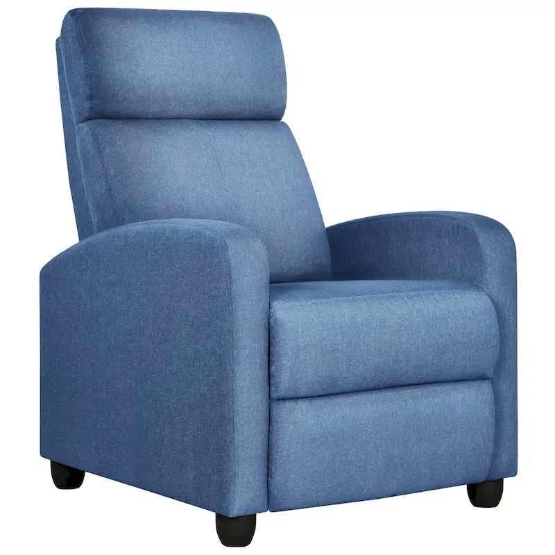 Yaheetech Modern Fabric Recliner Chair