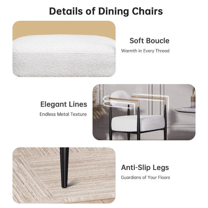 Mid-Century Armchair - Velvet/Faux Leather, Iron Frame, 24W x 30.5H, Single Seat, 330 lbs Capacity