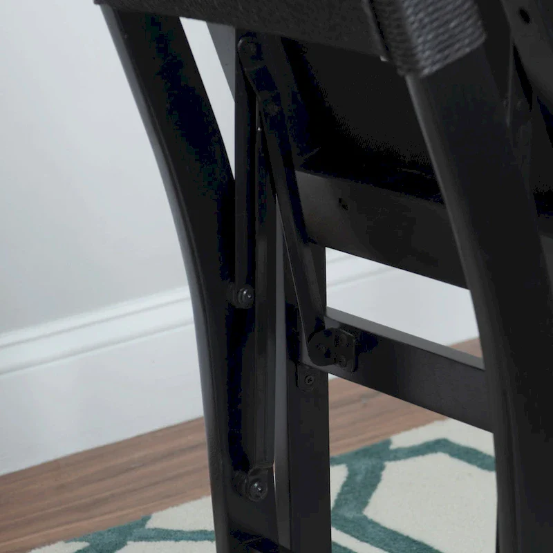 Wood Rope Folding Dining Chair (Set of 2)