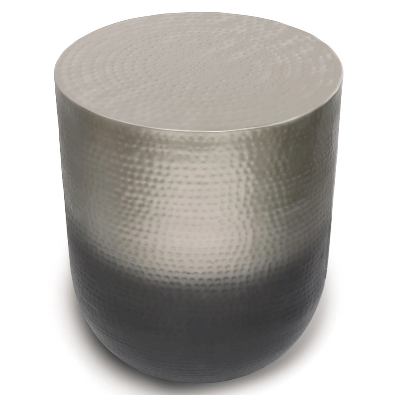 WYNDENHALL Kacy Boho 19 inch Wide Metal Metal Side Table, Fully Assembled