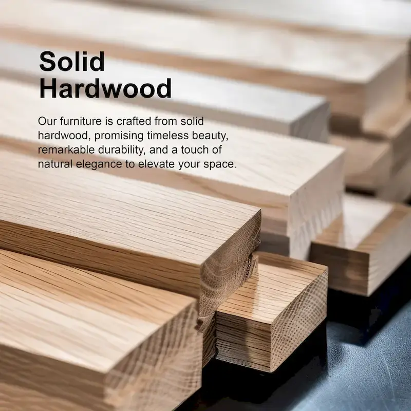 Wellington Farmhouse Natural Oak Solid Wood Panel Bed