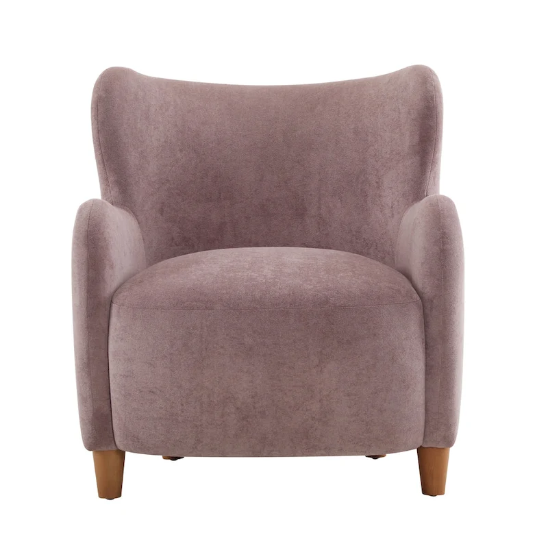 Bacho Fabric Wingback Accent Chair by Christopher Knight Home