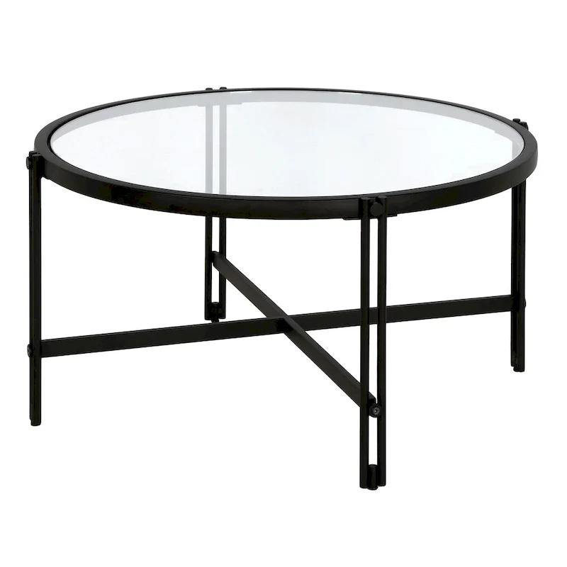 Inez 32   Wide Round Coffee Table