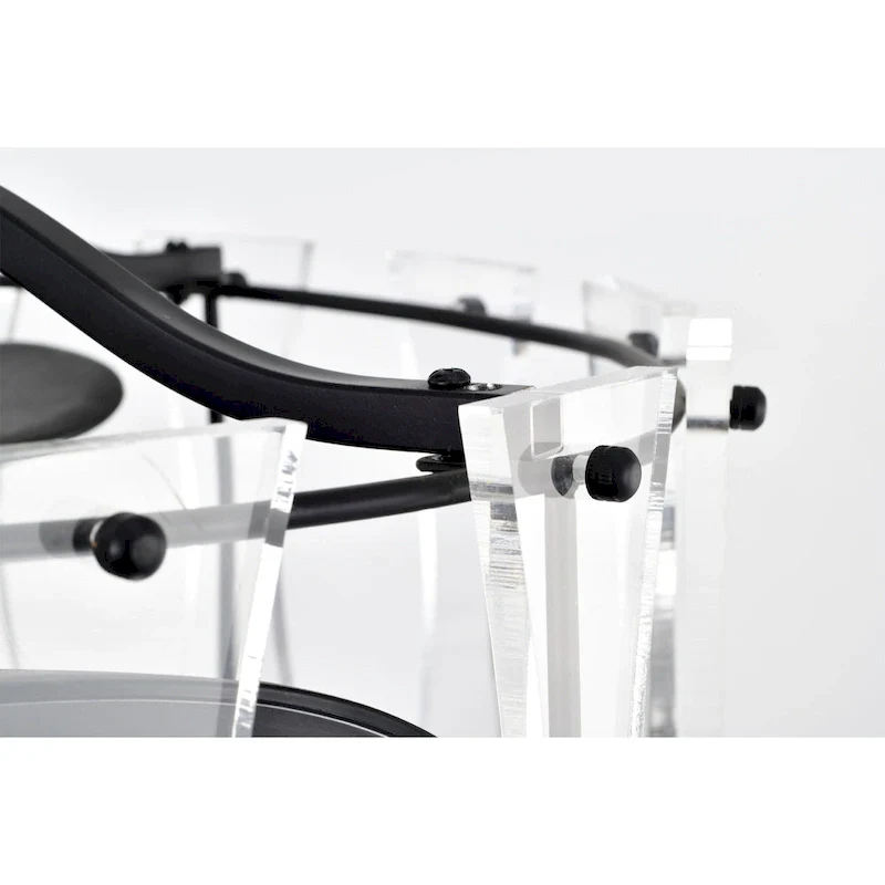 Vinney 25 Inch Modern style Fandelier Lighted with Remote