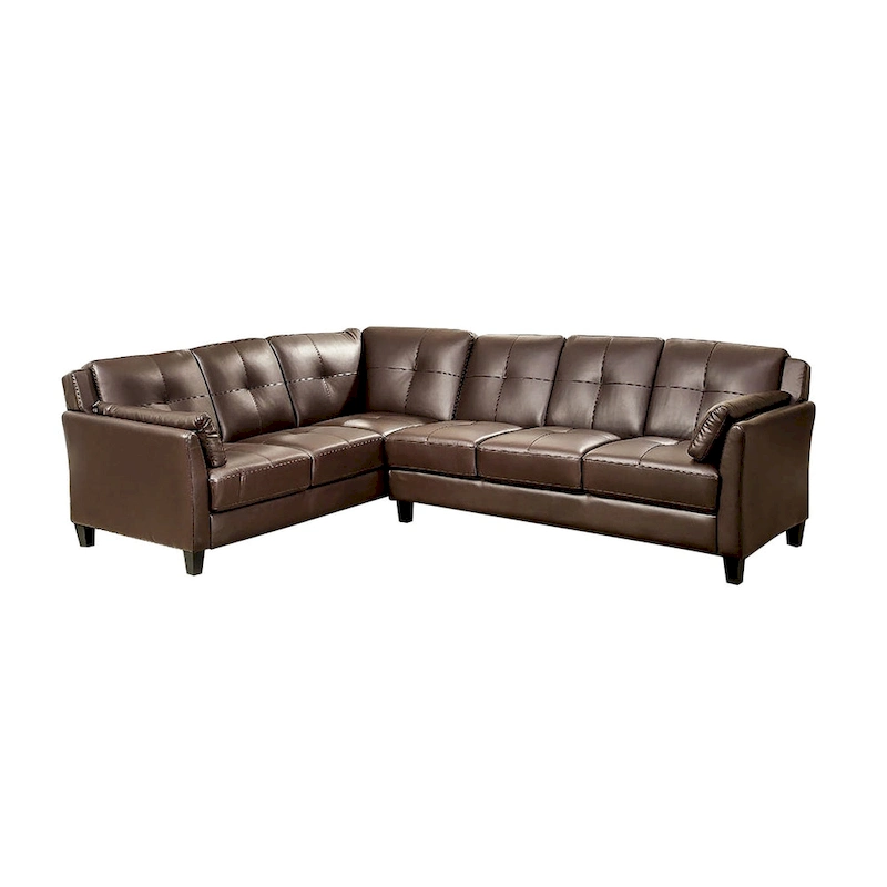 Leatherette Modular Plush Sectional Sofa