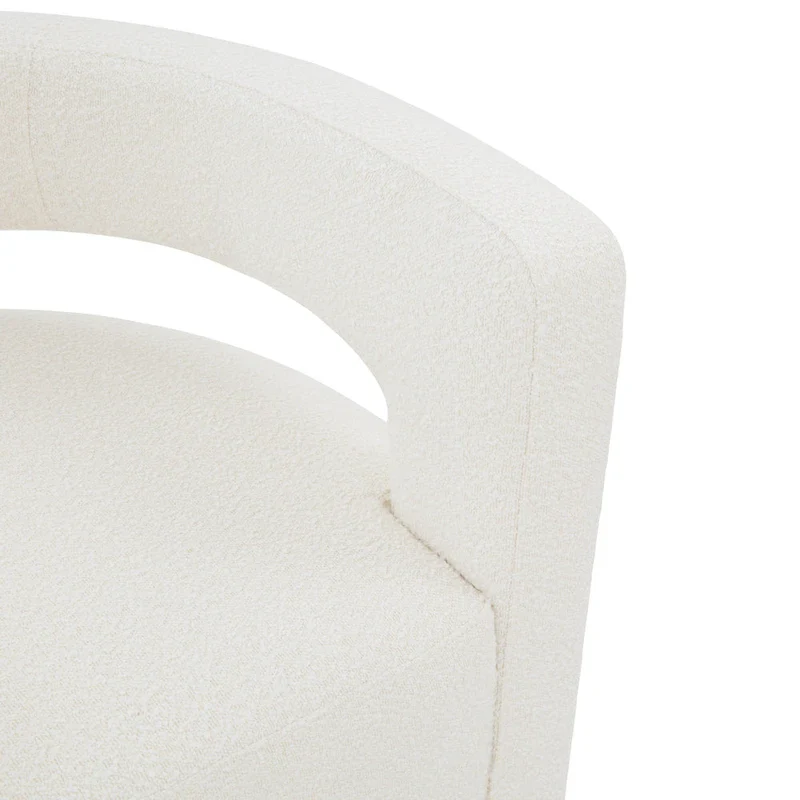 SAFAVIEH Couture Cela Swivel Chair (Fully Assembled) - 31.1 W x 28.4 L x 26.8 H - 31Wx28Dx27H