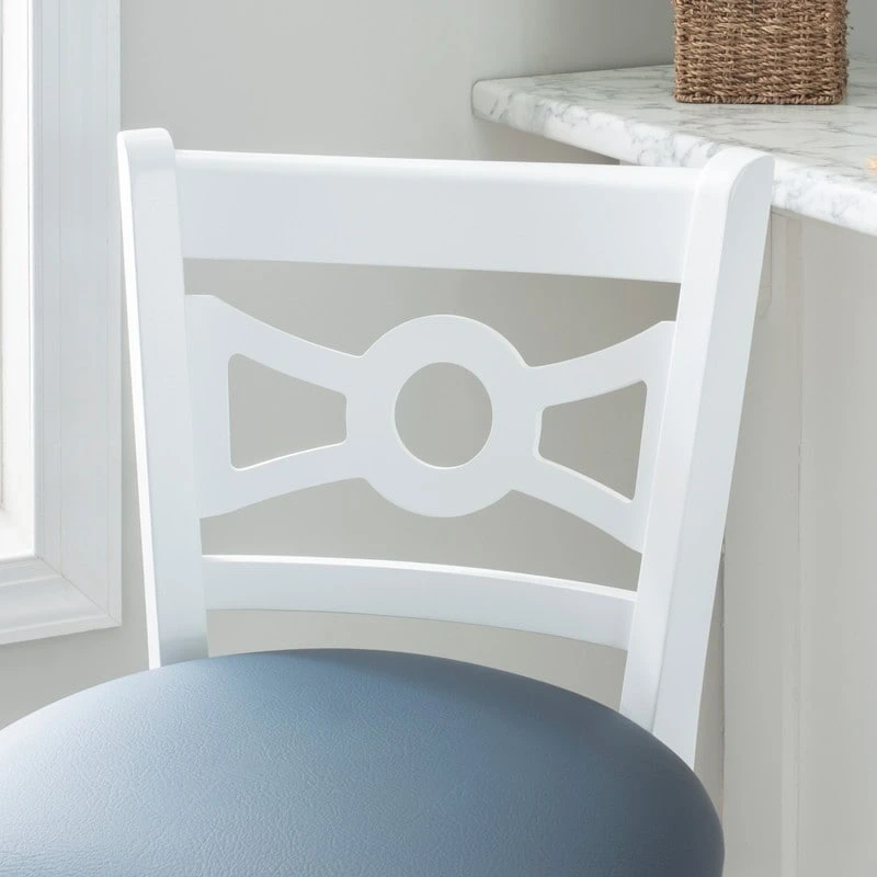 Talyn White Barstool (Set of 2)