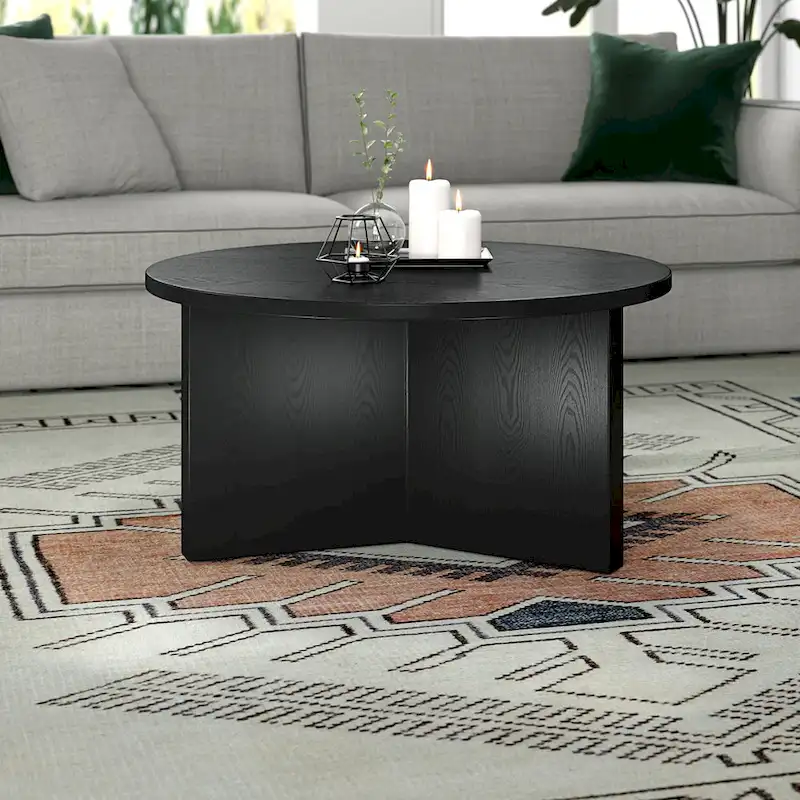 Anders 32 Wide Round Coffee Table