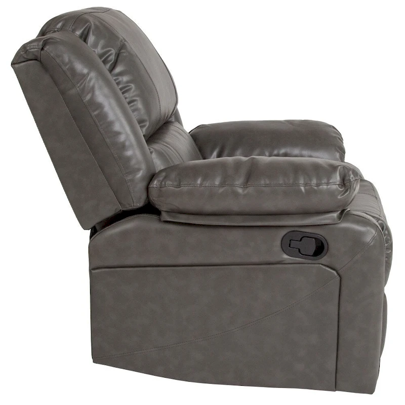 Microfiber Pillow Back Recliner