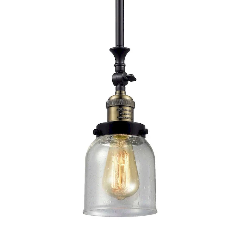 Innovations Lighting Small Bell 5  Wide Adjustable Mini Pendant
