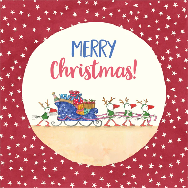 Affirmations - Twigseeds Christmas Card - Merry Christmas - K355