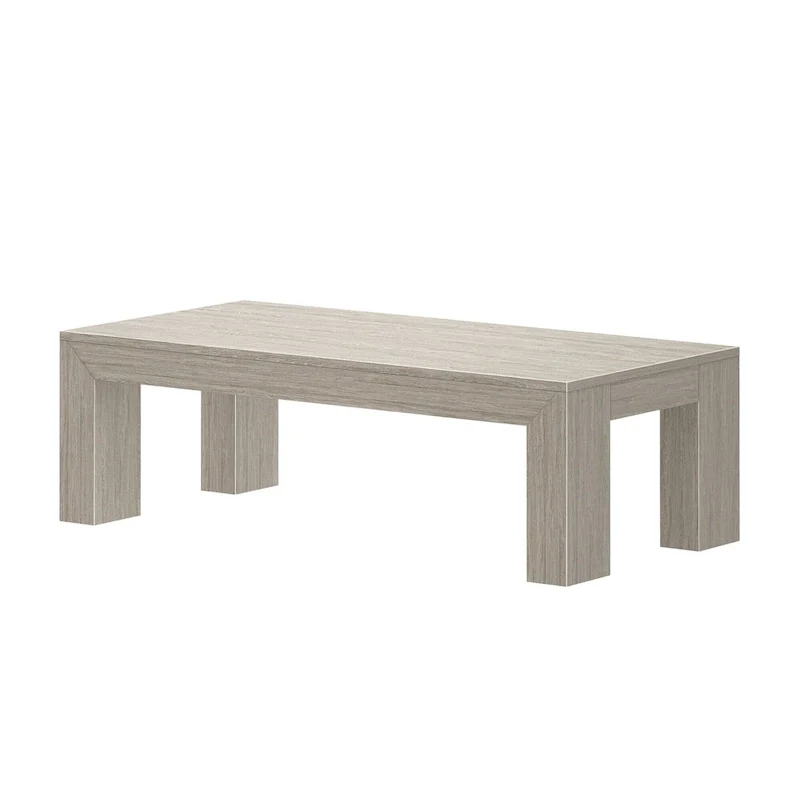 Plank and Beam Modern Rectangular Coffee Table - 48 x 24