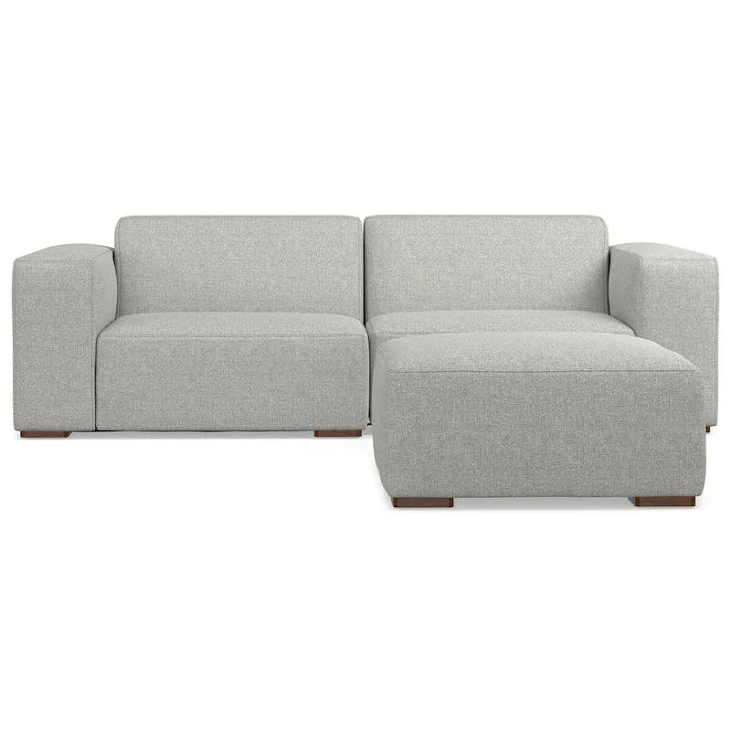 WYNDENHALL Biggs 2-Seater Modular Sofa and Ottoman Set