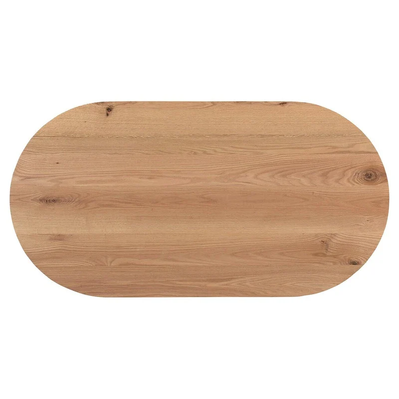 Aurelle Home Tyier Mid-Century Modern Solid Oak Coffee Table - 54 W x 17 H x 28 D