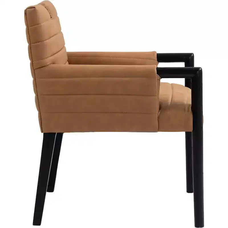 Meridian Furniture,Aimee Vegan Leather Dining Arm Chair