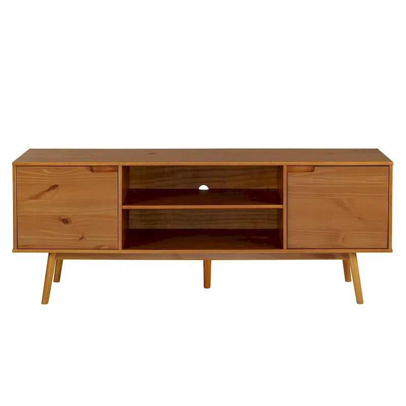 Middlebrook 70-inch Mid-Century Solid Wood TV Stand