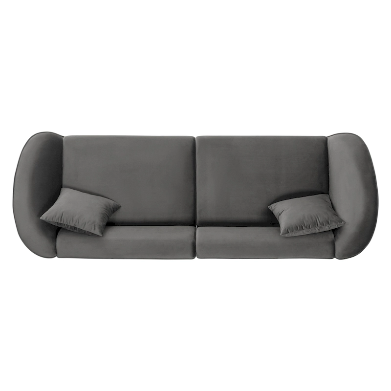 Christopher Knight Home - Allegra Sculptural 87 Curved Sofa