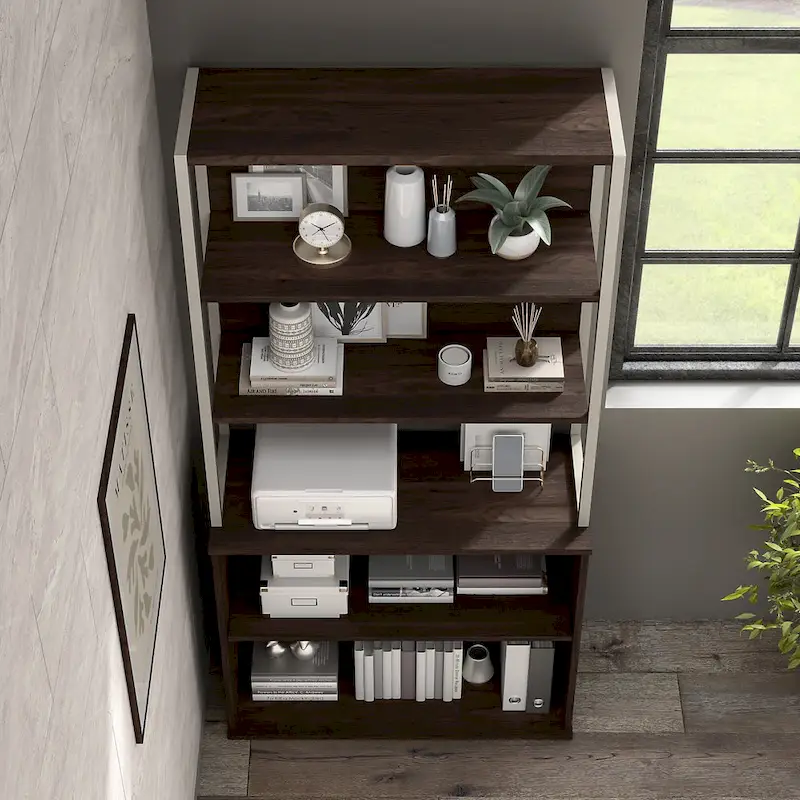 Hybrid 36W Bookcase Hutch by Bush Business Furniture