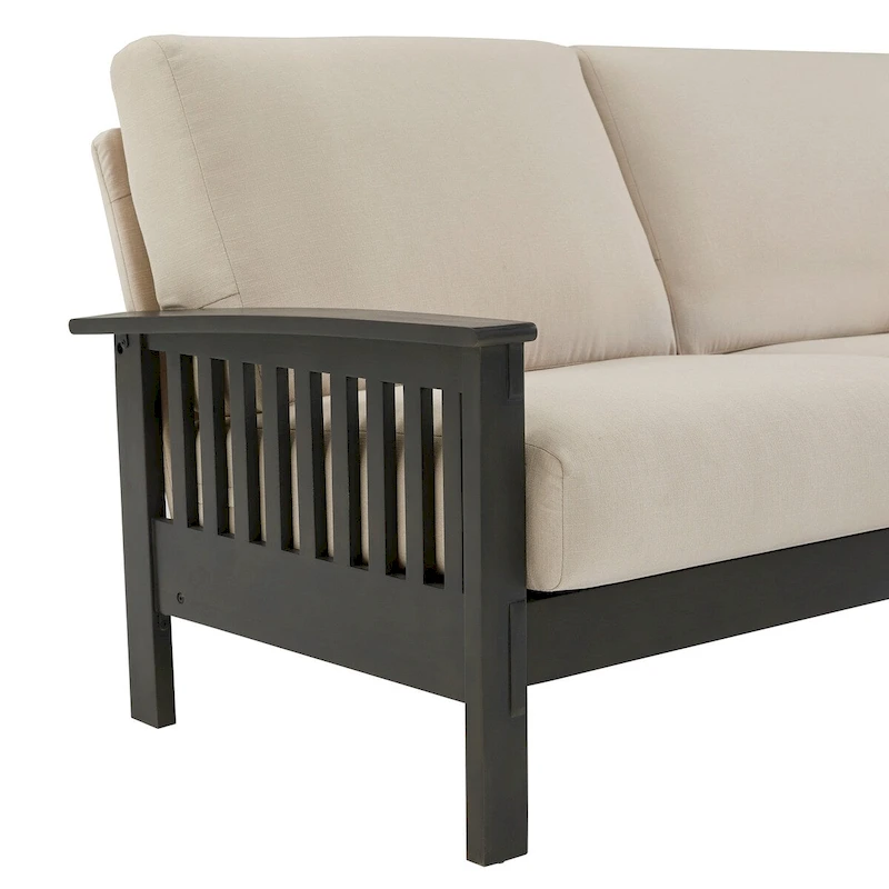 Hills Mission-style Oak Sofa by iNSPIRE Q Classic