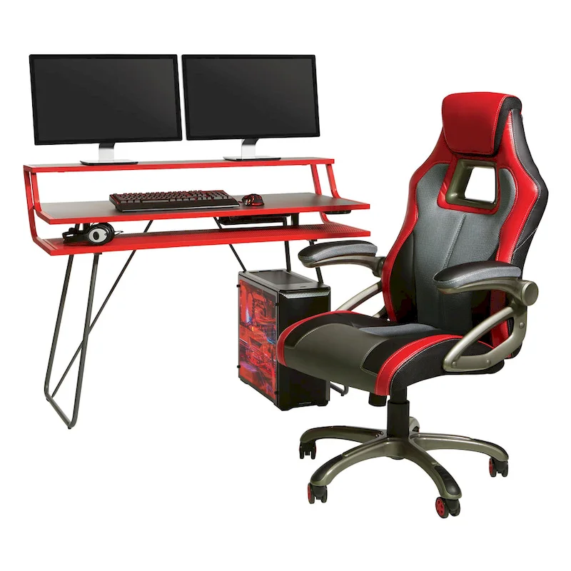 Leveled Gaming Desk