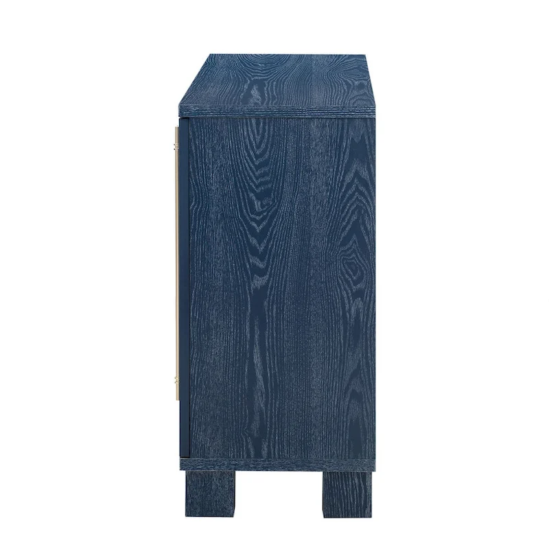 Wood Traditional Style Sideboard with Adjustable Shelves