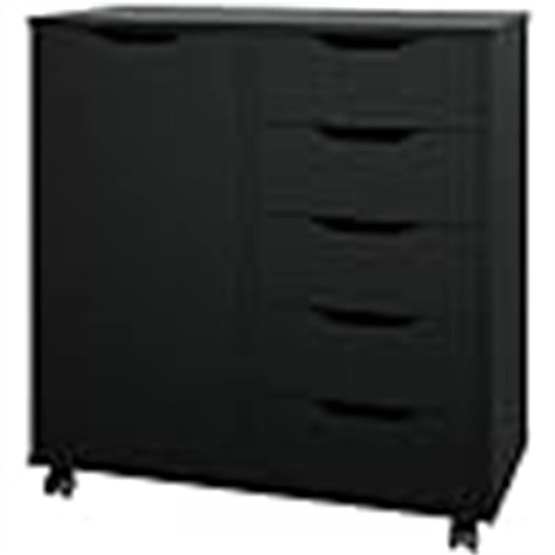 5-Drawer Chest with 1 Door - 14.2D x 28.7W x 29.53H