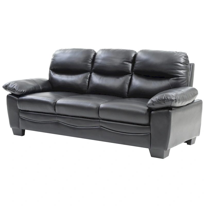 Marta Faux Leather Sofa