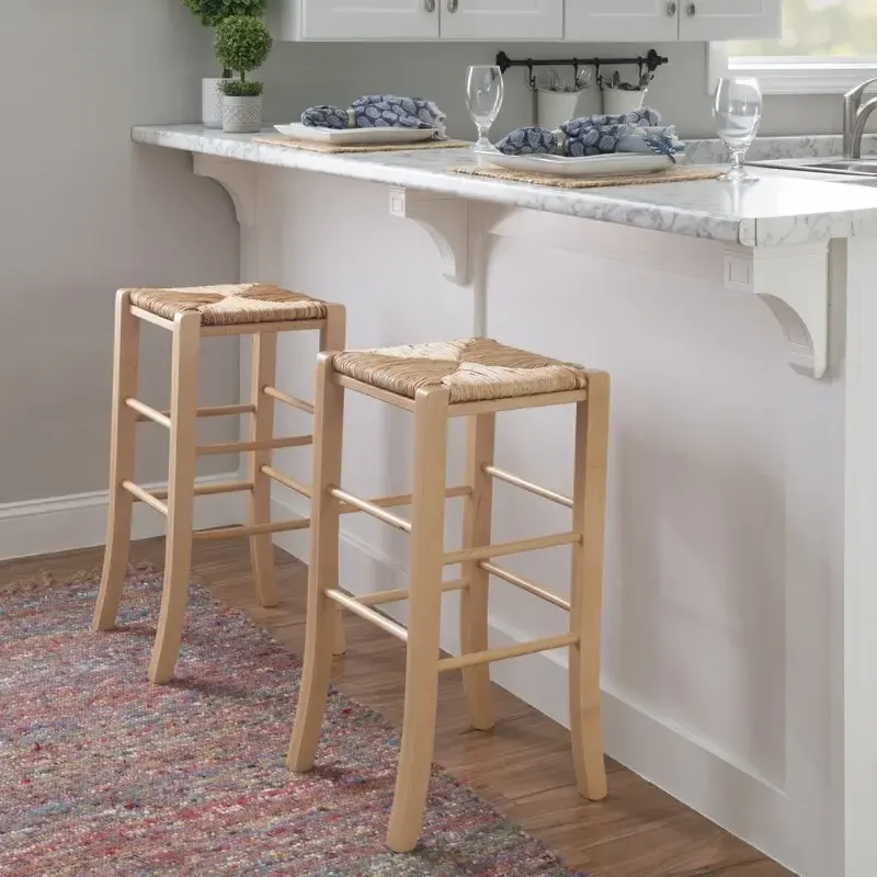 Backless Bar Stools (Set of 2)