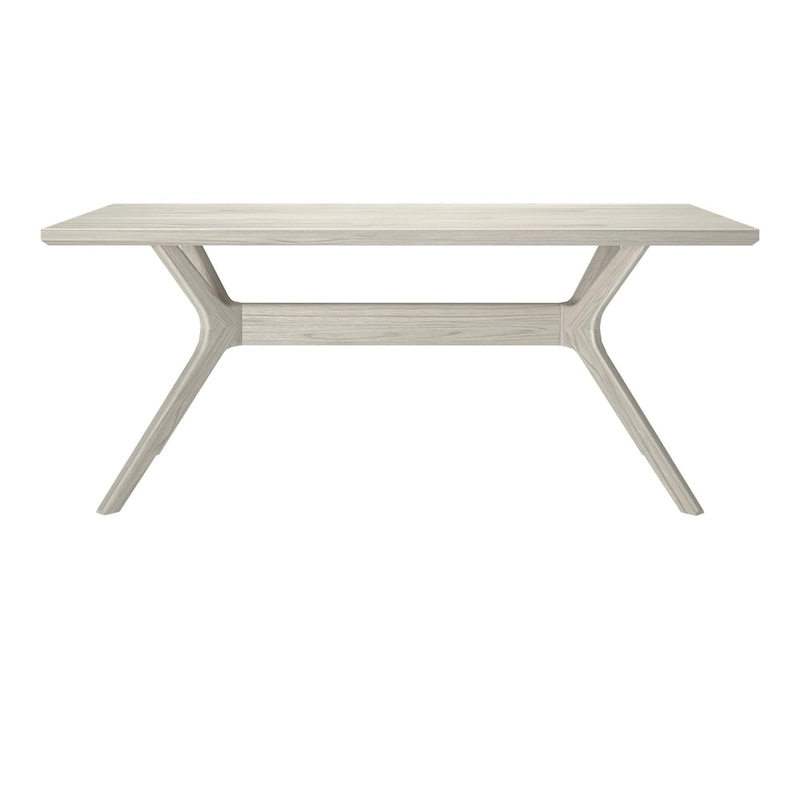 Plank and Beam Verso Cross Leg Rectangular Dining Table - 72