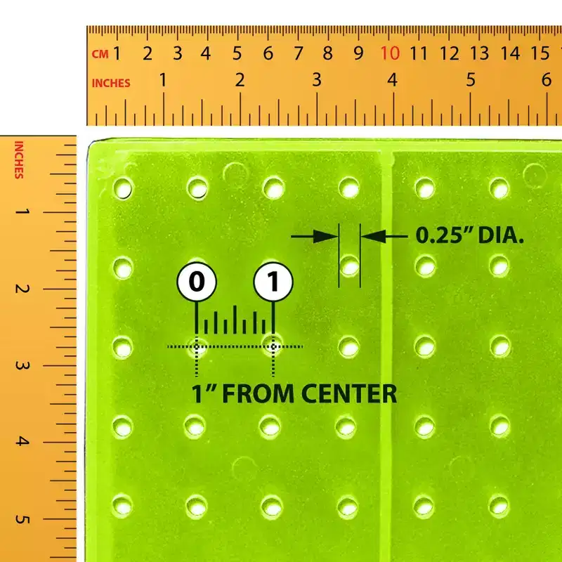 Azar Displays Four-Sided Revolving Pegboard Counter Display with Hooks
