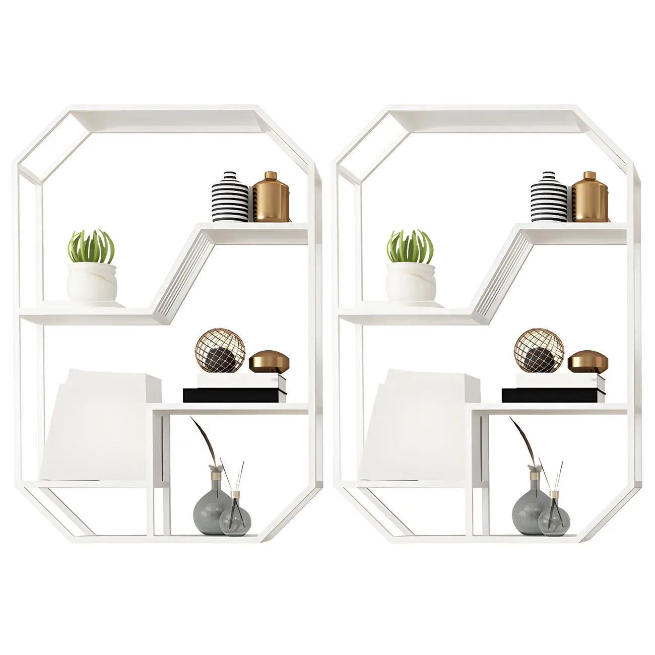 Simple Metal Black Wall-Mounted Wine Bottle Rack