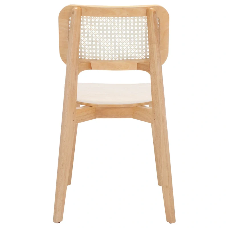 Cane Dining Chair - 17 W x 20 D x 32 H - 17Wx20Dx32H