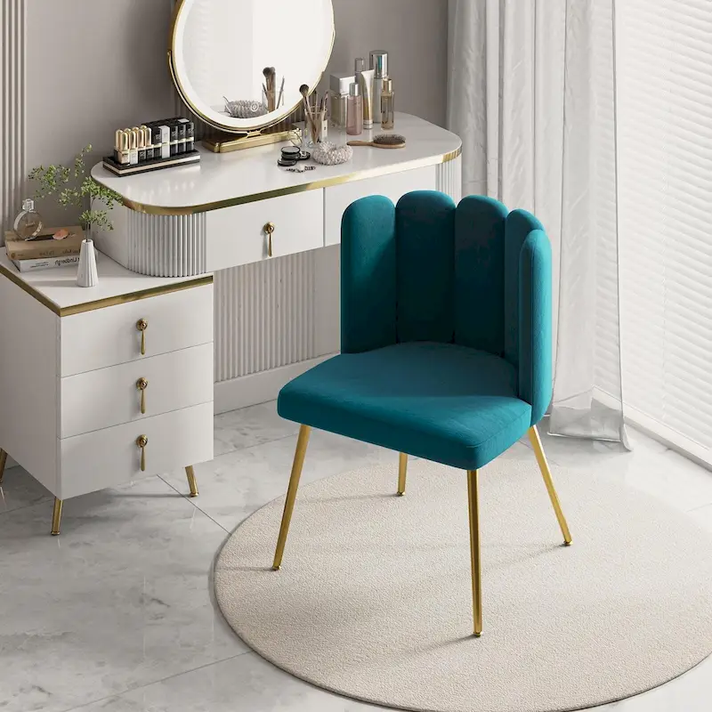 Anjela Side Chair with Tufted Back