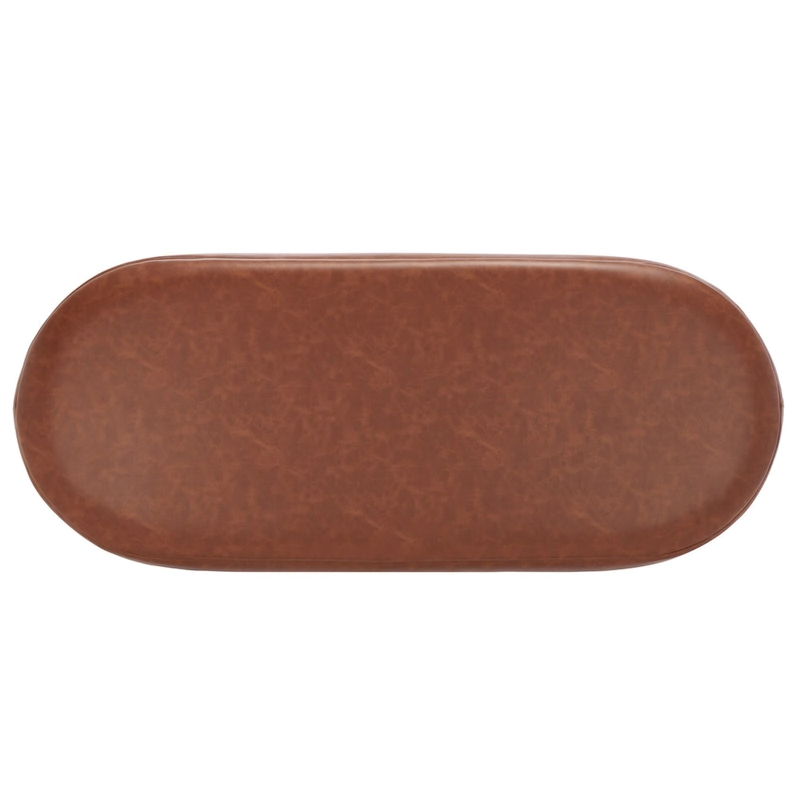 SAFAVIEH Home Collection Bellezza Oval Bench - 50 W x 20 D x 19 H