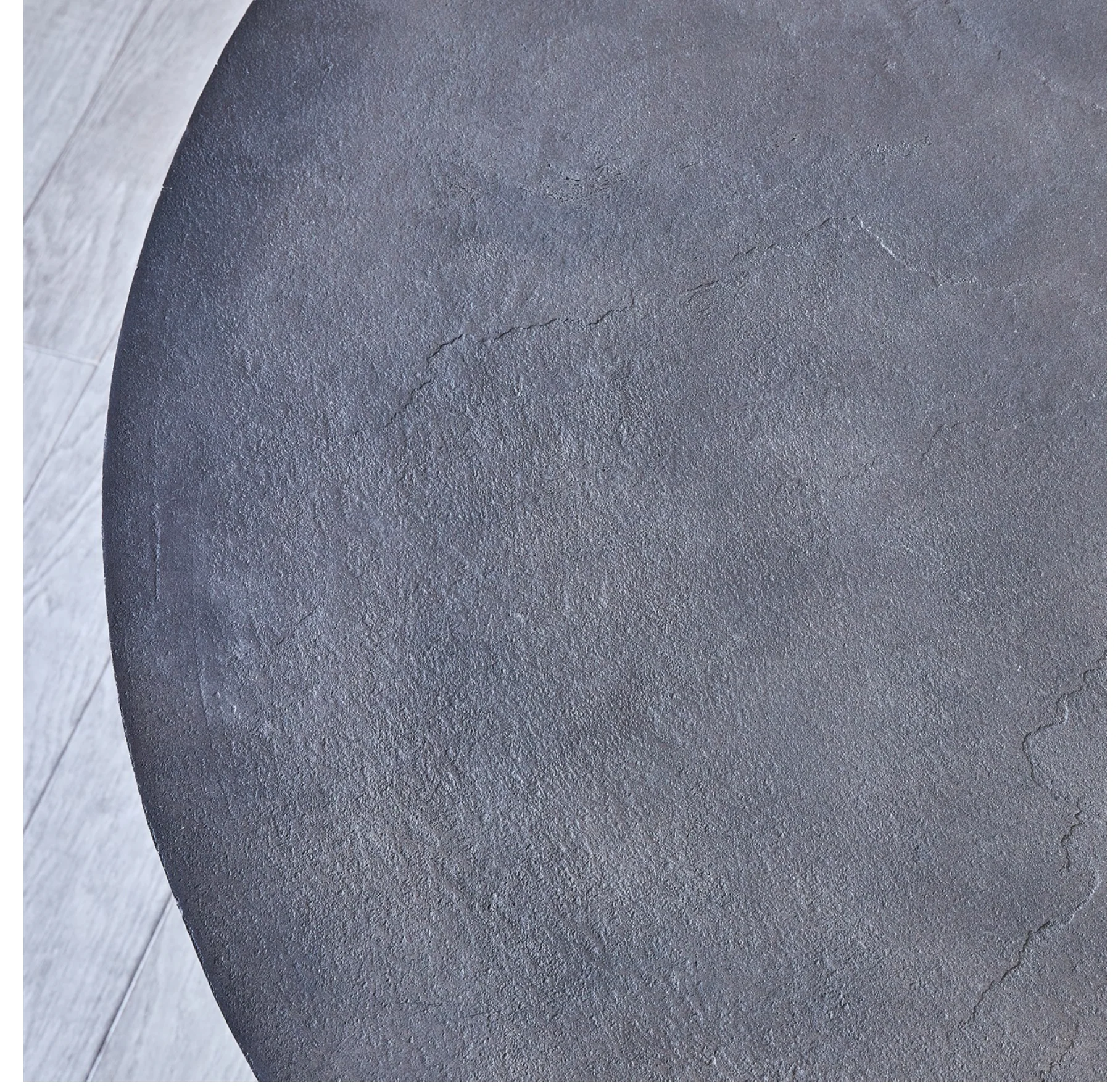 APEX DINING TABLE-BLACKENED FINISH