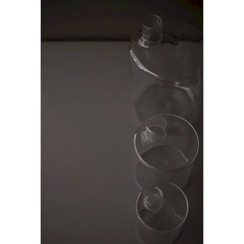 X-Lg. PIPE Vase Clear - Clear