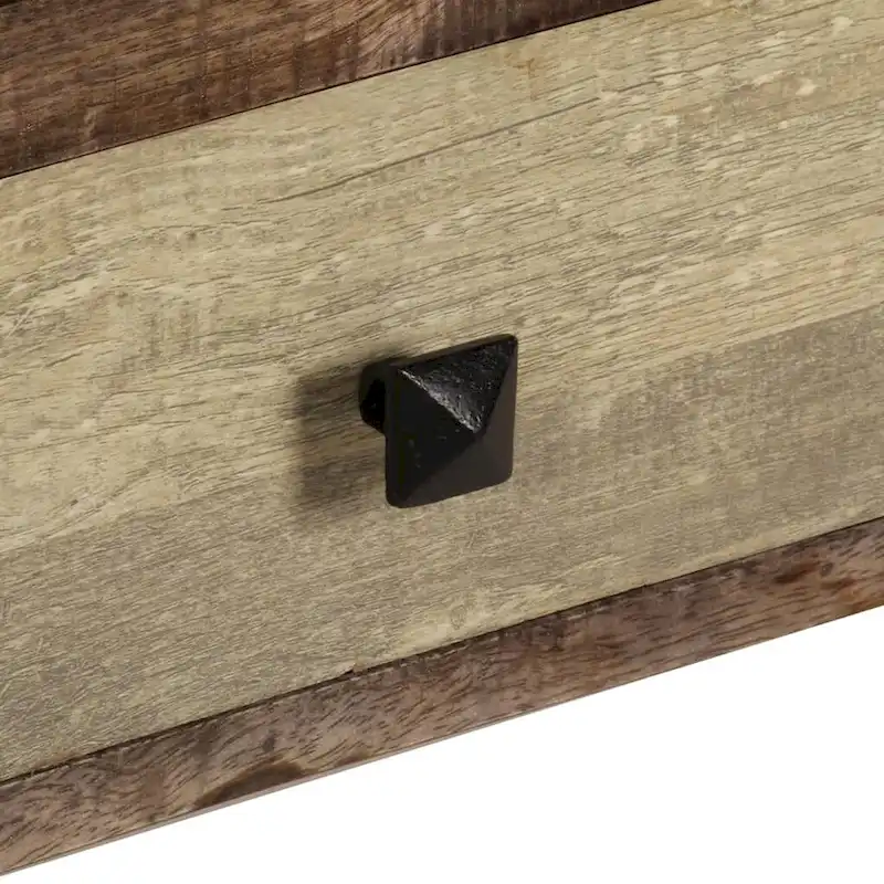 vidaXL TV Stand 46.5x11.8x15.7 Solid Wood Mango