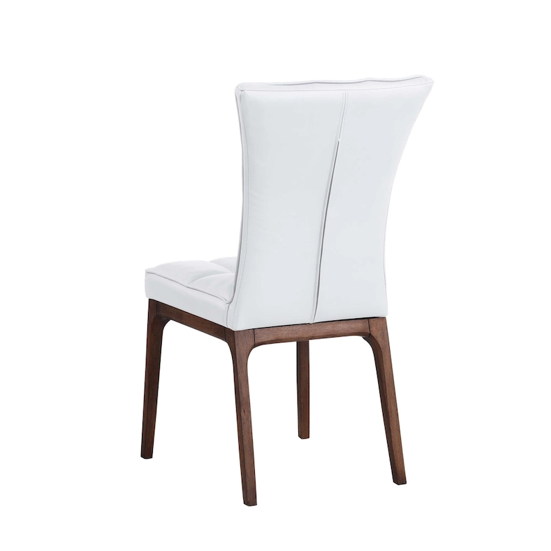 Somette Modern Tufted Side Chair with Solid Wood Frame, Set of 2