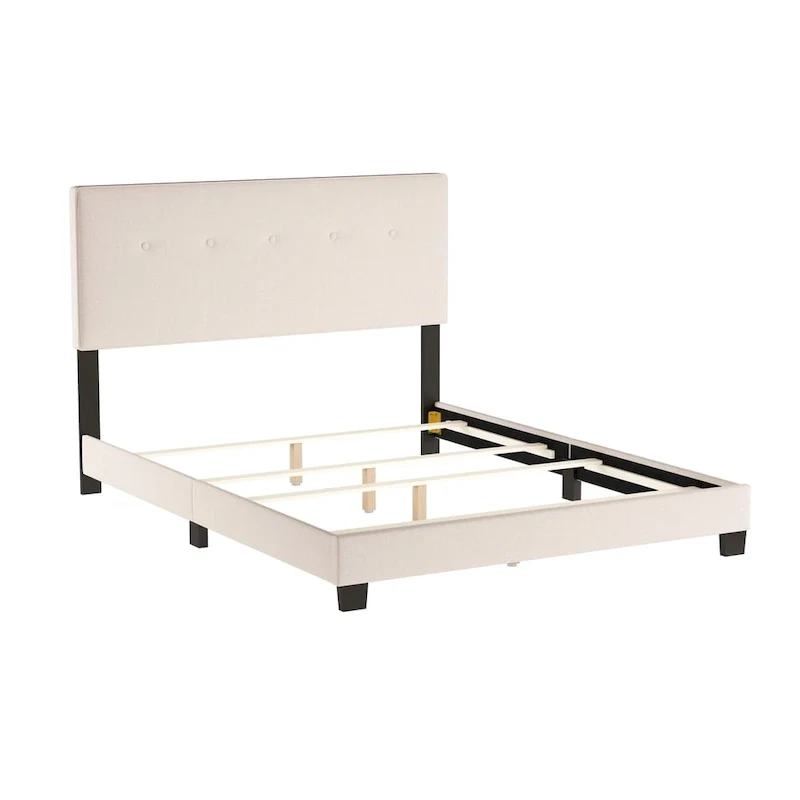 Porch & Den Desota Contemporary Upholstered Bed