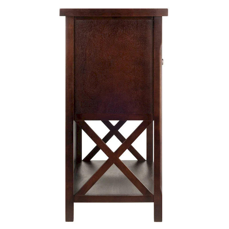 Xola Buffet Cabinet, Cappuccino - 43.8W x 18D x 35.9H