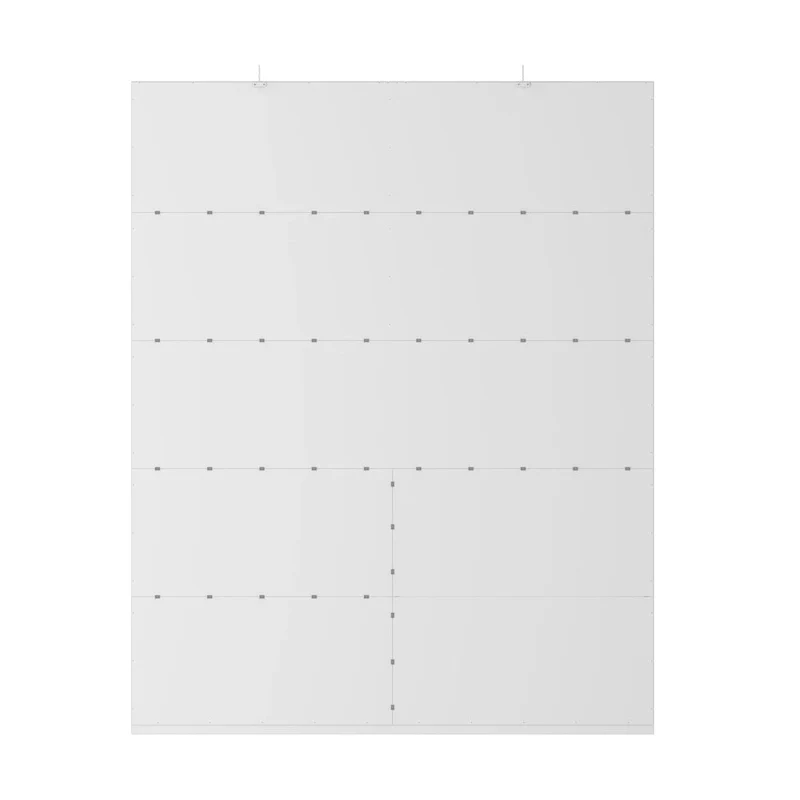 Modular Buffet and Display Cabinet - Modular Design in Pristine White