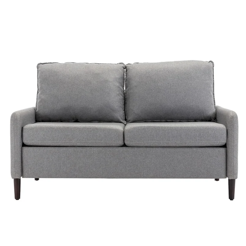 Living Room Loveseat Linen Sofa