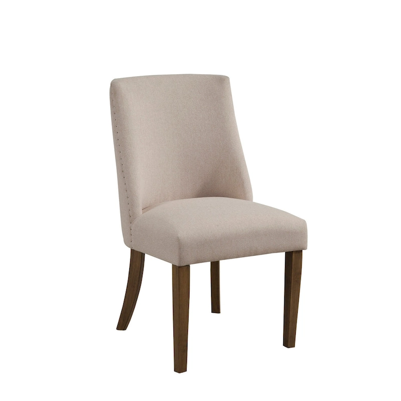 Alpine Furniture Kensington Set of 2 Upholstered Parson Chairs