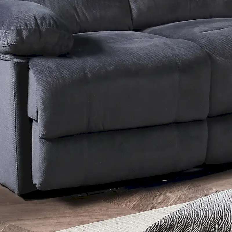 Kevin Upholstered Reclining Living Room Sofa