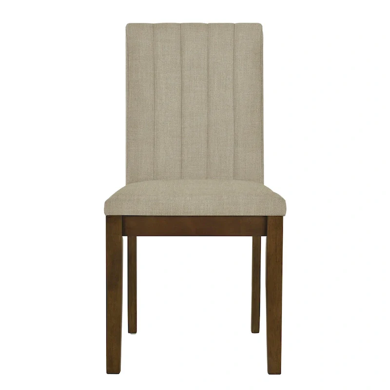 510 Design Everly Upholstered Channel-back Dining Chair Set of 2