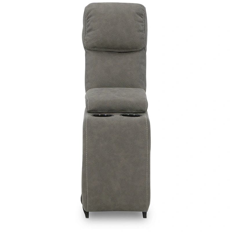 Signature Design by Ashley Starbot Gray 7-Piece Power Reclining Sectional - 112W x 112D x 42H