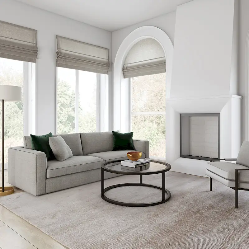 Round Metal Coffee Table