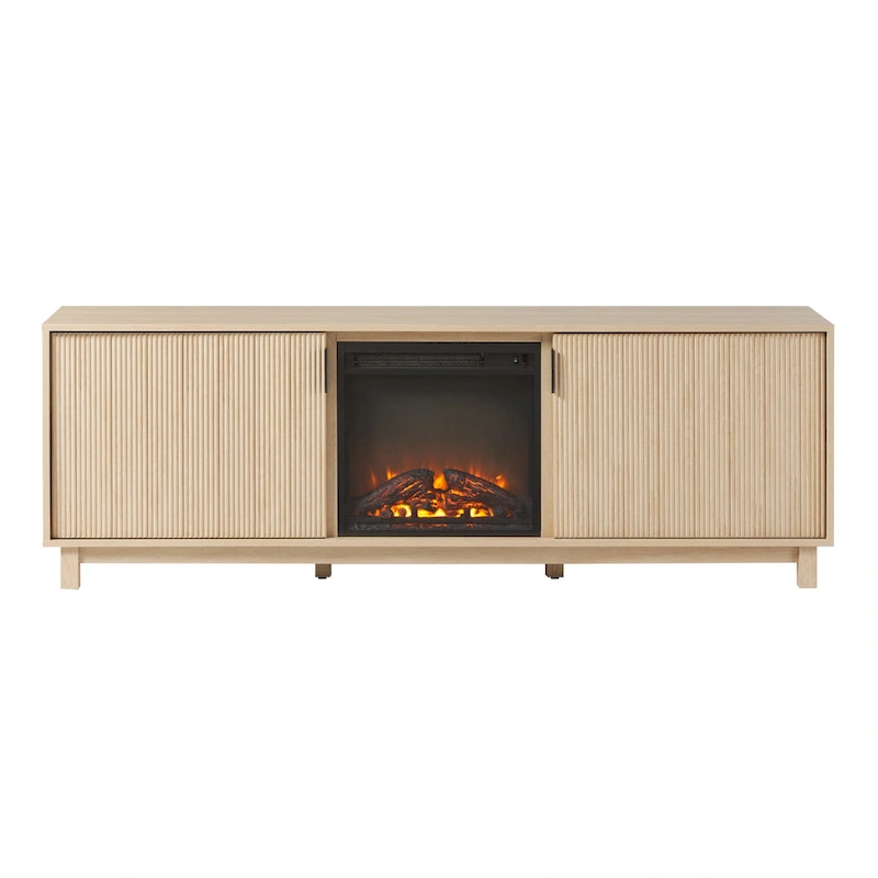 Middlebrook 70-inch TV Stand with Electric Fireplace